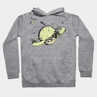 Race in space Hoodie